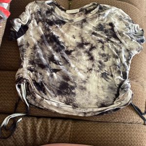 Tie-dye crop top